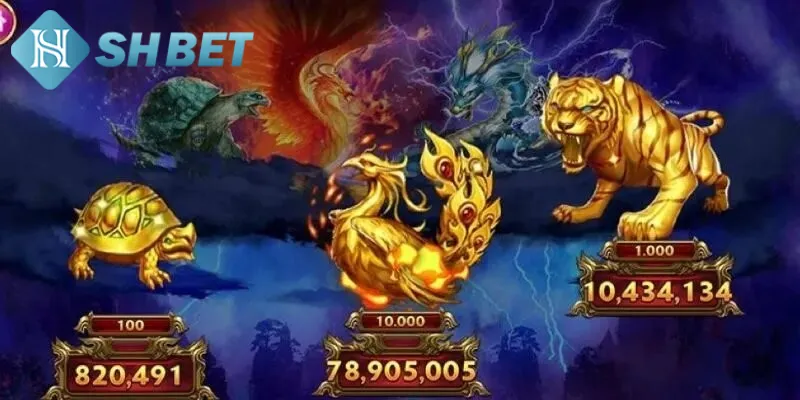 Kho báu Tứ Linh là game nổ hũ nhiều thành viên yêu thích