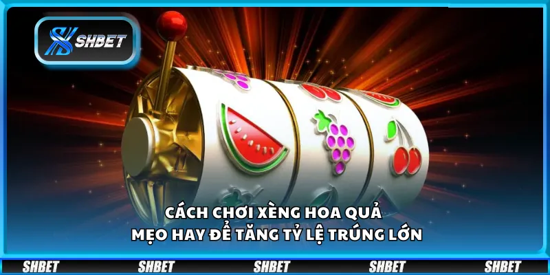 Cách chơi xèng hoa quả – Mẹo hay để tăng tỷ lệ trúng lớn